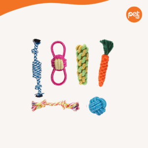 Alternative view of Puppy Cotton Rope Chew Toy Set (6-Pack)