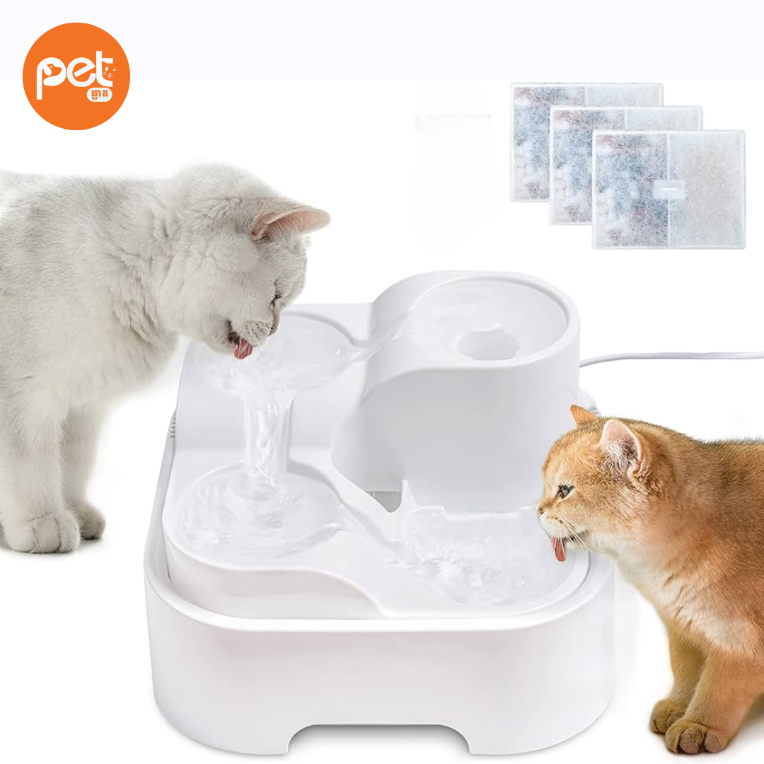 Ultra-Quiet Pet Water Fountain (2.8L) - Image 2