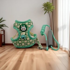 Alternative view of Rabbit Harness Leash, Adjustable Soft Mesh Pet Harness & Leash Set