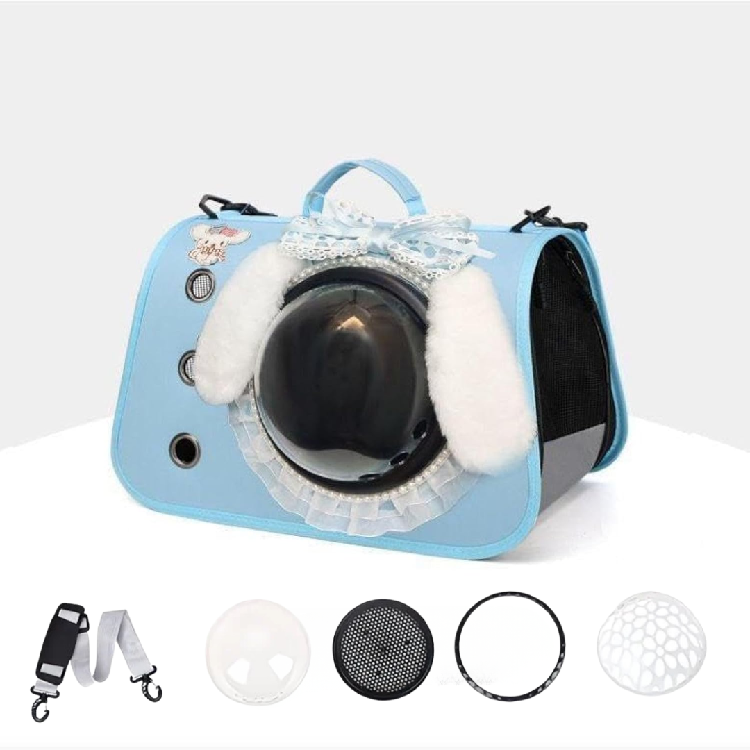 Sling Bunny Ear Panoramic Pet Carrier Bag - Image 10