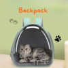 Moorpet Premium Large-Space Transparent Pet Backpack
