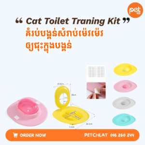 Alternative view of Professional Cat Toilet Training Kit