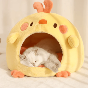 Plush Chick Cozy Pet Bed