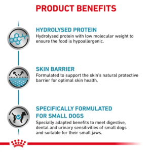 Alternative view of Royal Canin Veterinary Hypoallergenic Small Dog (1kg)