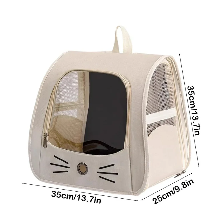 Cat-Face Panoramic Pet Backpack - Image 3