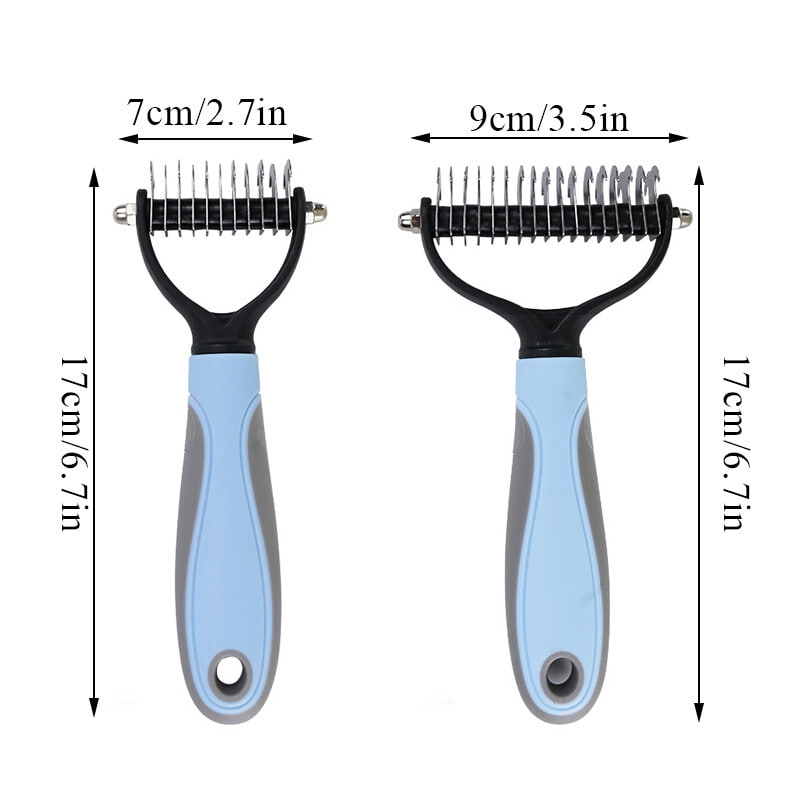 Double-Sided Pet Dematting & Deshedding Brush - Image 3