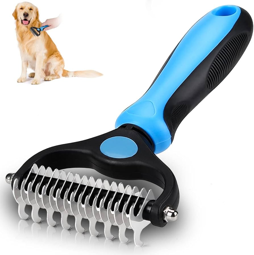 Double-Sided Pet Dematting & Deshedding Brush - Image 2