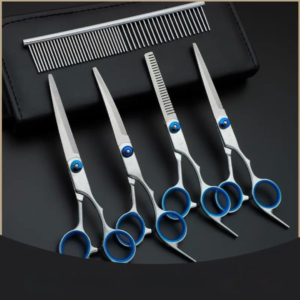 Professional 5-Piece Pet Grooming Scissor Set