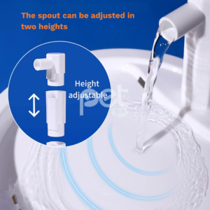 Alternative view of Elspet Wave Pet Water Fountain