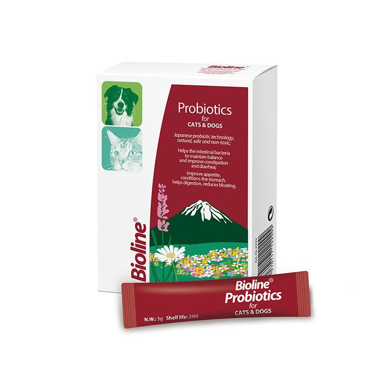 Bioline Probiotics for Cats & Dogs