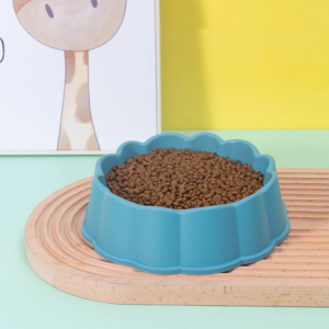 Alternative view of Floral Edge Pet Bowl (Size L)