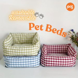 The Ultimate Gingham Snuggle Bed