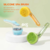 Silicone Spa Massage & Cleaning Brush