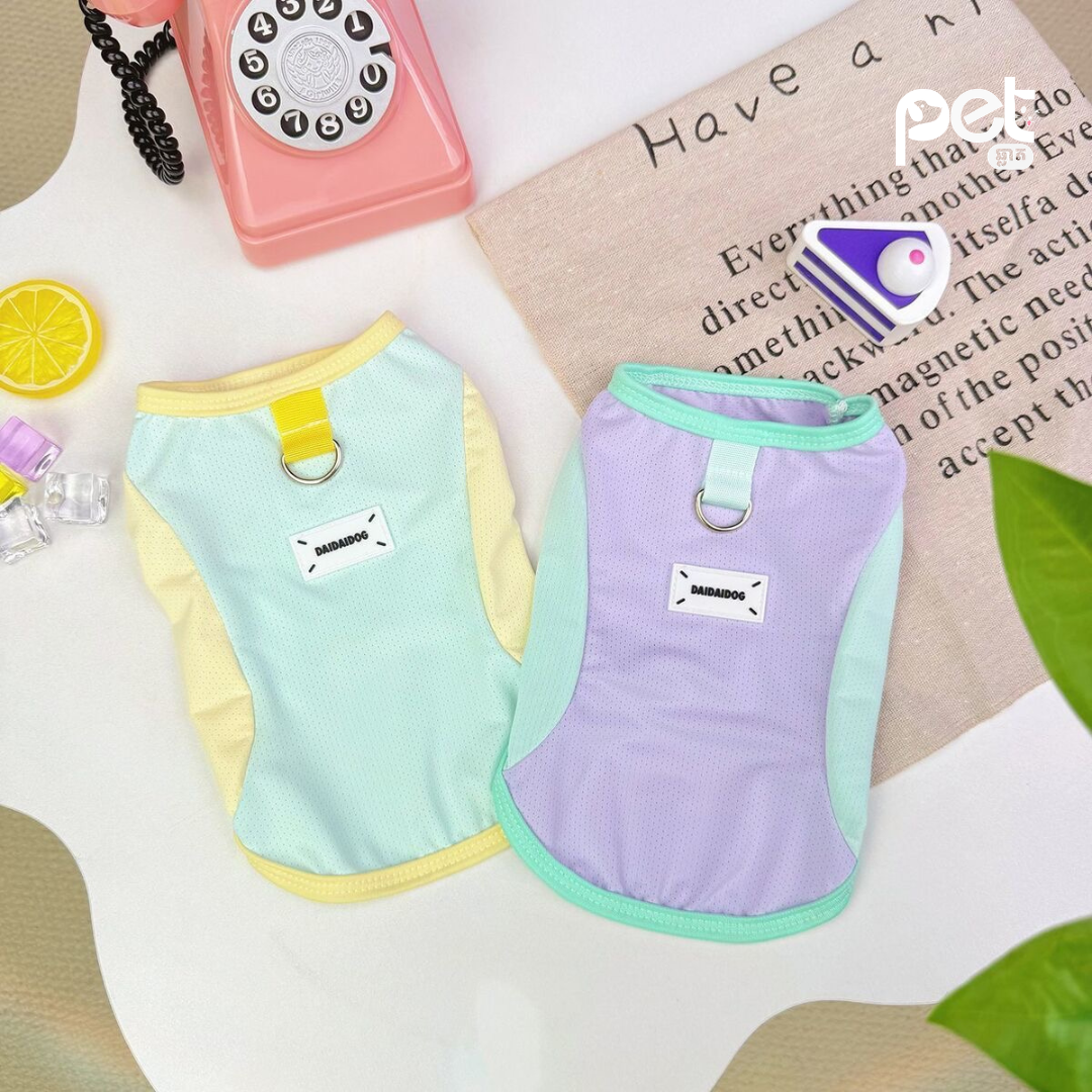 Summer Breathable Mesh Pet Vest Harness