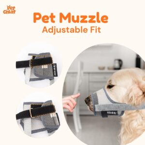 Soft Breathable Mesh Pet Muzzle