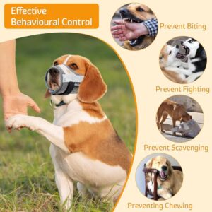 Alternative view of Soft Breathable Mesh Pet Muzzle