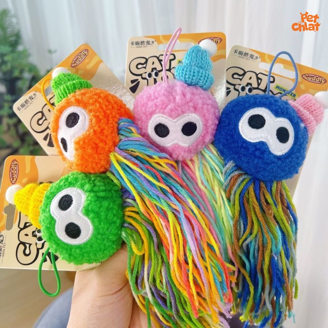 Pet Interactive Plush Cat Toys Collection