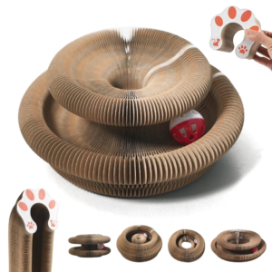 Alternative view of Magic Organ Magnetic Cat Scratching Board & Track Ball Toy